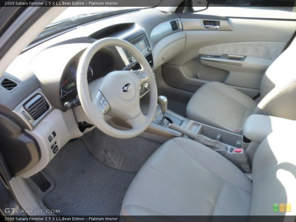 Platinum Interior Prime Interior for the 2009 Subaru Forester 2.5 X L.L.Bean Edition #77689125