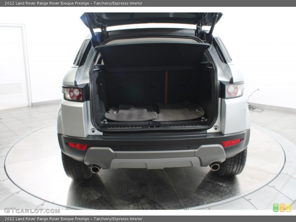 Tan/Ivory/Espresso Interior Trunk for the 2012 Land Rover Range Rover Evoque Prestige #77689515