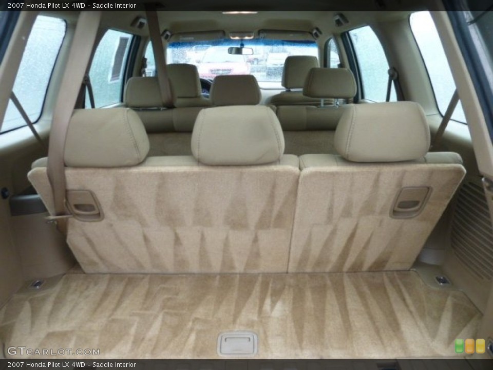 Saddle Interior Trunk for the 2007 Honda Pilot LX 4WD #77689758