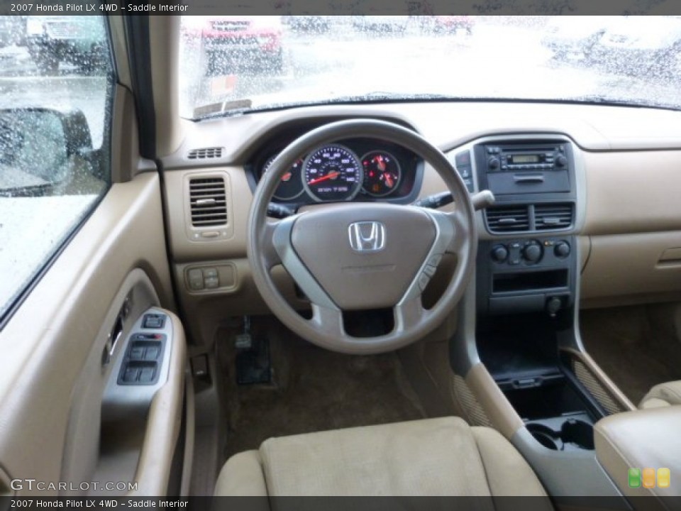Saddle Interior Dashboard for the 2007 Honda Pilot LX 4WD #77689791