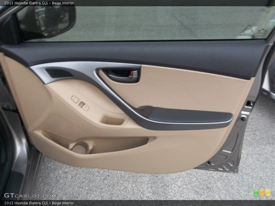 Beige Interior Door Panel for the 2013 Hyundai Elantra GLS #77689800