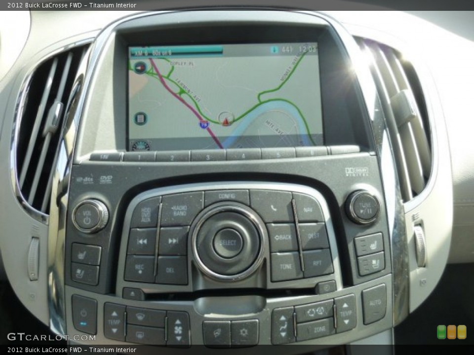 Titanium Interior Controls for the 2012 Buick LaCrosse FWD #77690376