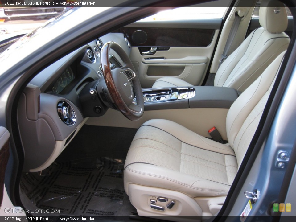 Ivory/Oyster Interior Front Seat for the 2012 Jaguar XJ XJL Portfolio #77690670