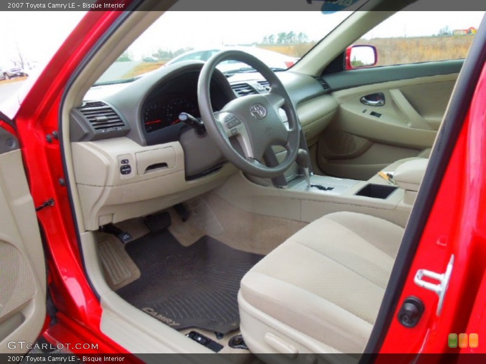 Bisque Interior Prime Interior for the 2007 Toyota Camry LE #77690912
