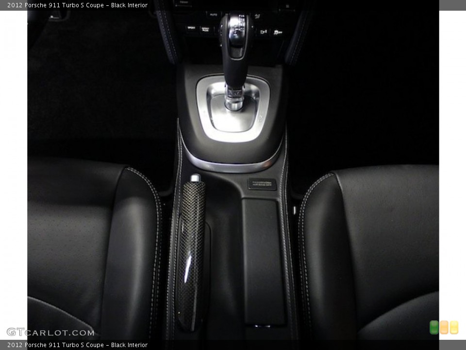 Black Interior Transmission for the 2012 Porsche 911 Turbo S Coupe #77692451
