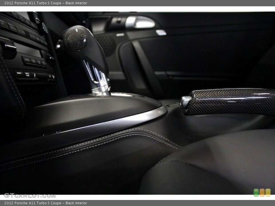 Black Interior Transmission for the 2012 Porsche 911 Turbo S Coupe #77692473