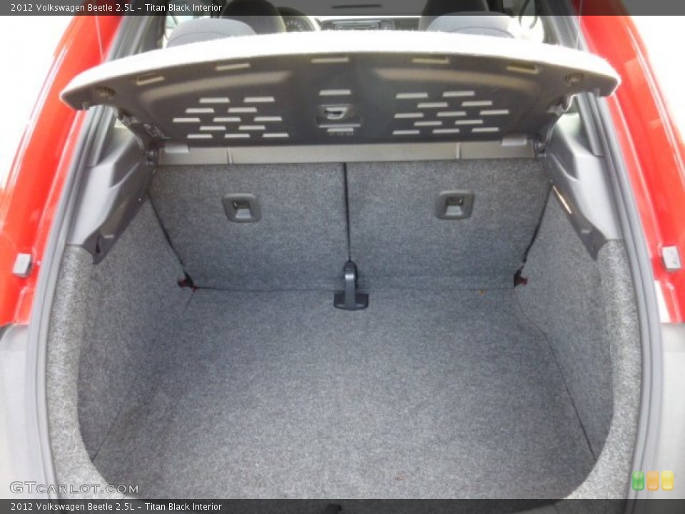 Titan Black Interior Trunk for the 2012 Volkswagen Beetle 2.5L #77693148