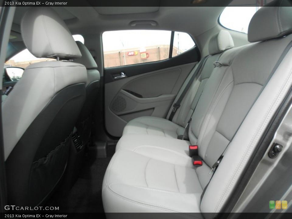 Gray Interior Rear Seat for the 2013 Kia Optima EX #77693184