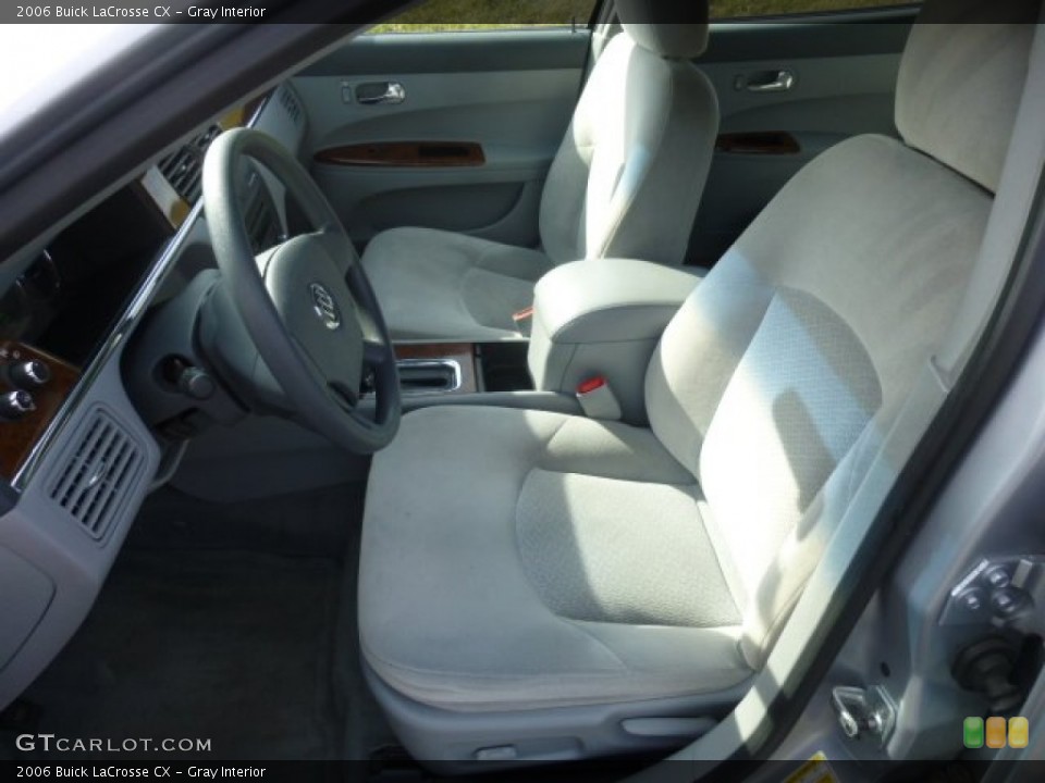 Gray Interior Front Seat for the 2006 Buick LaCrosse CX #77693902