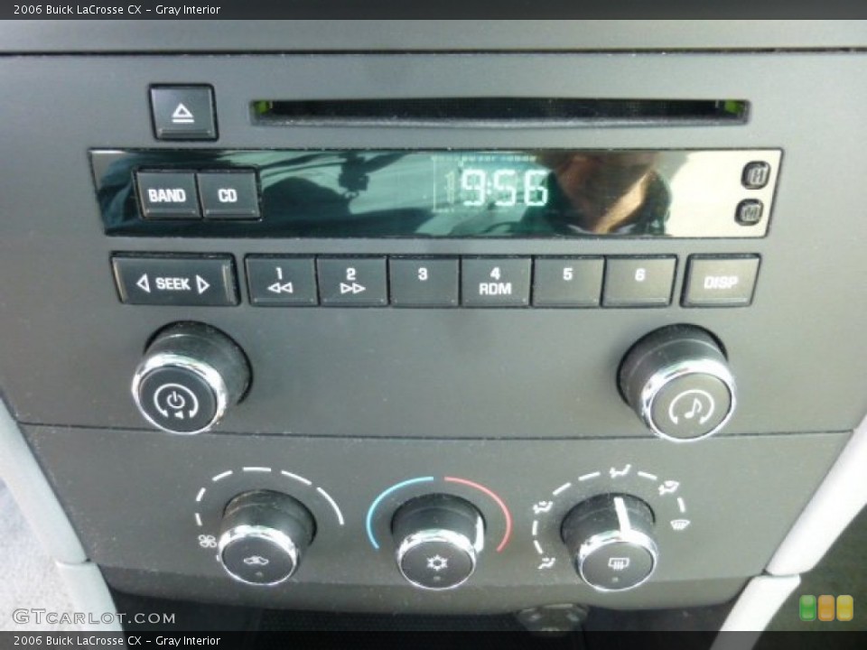 Gray Interior Controls for the 2006 Buick LaCrosse CX #77693976