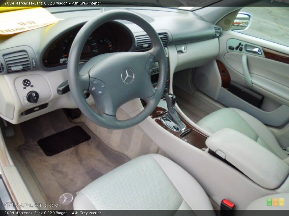 Ash Grey 2004 Mercedes-Benz C Interiors