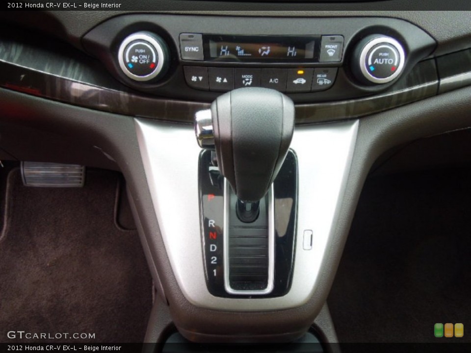 Beige Interior Transmission for the 2012 Honda CR-V EX-L #77694316