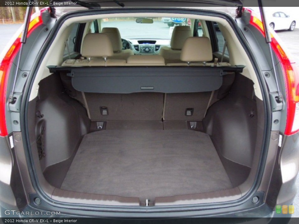 Beige Interior Trunk for the 2012 Honda CR-V EX-L #77694448