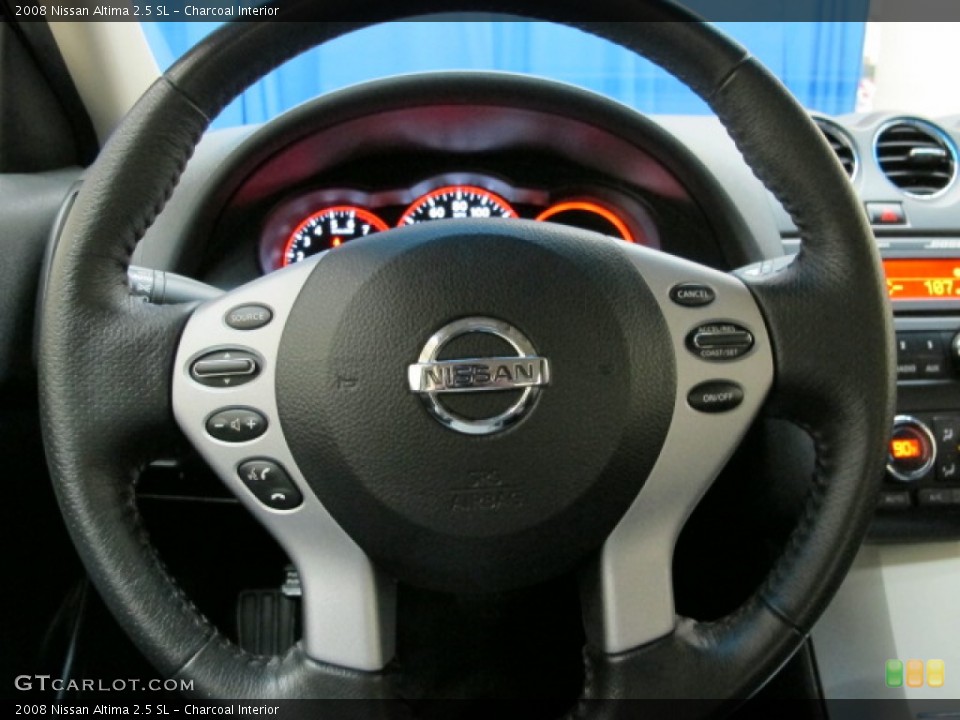 Charcoal Interior Steering Wheel for the 2008 Nissan Altima 2.5 SL #77694674