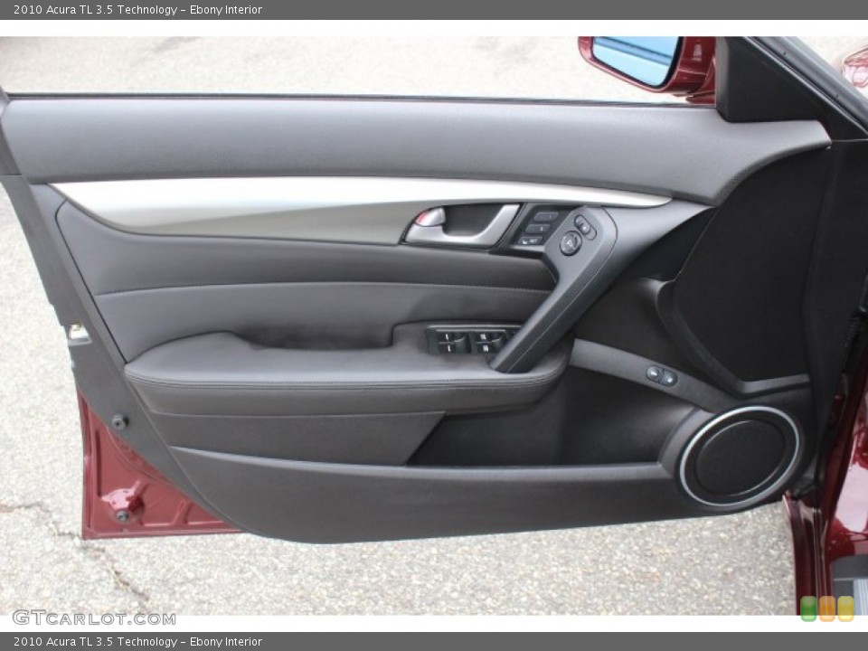 Ebony Interior Door Panel for the 2010 Acura TL 3.5 Technology #77695814