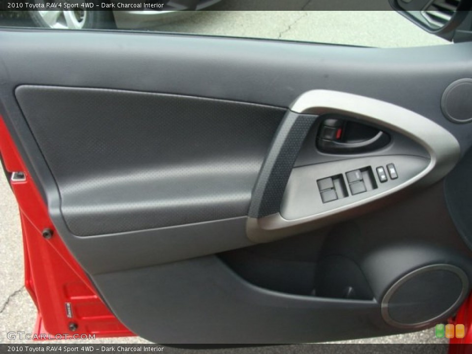 Dark Charcoal Interior Door Panel for the 2010 Toyota RAV4 Sport 4WD #77695904