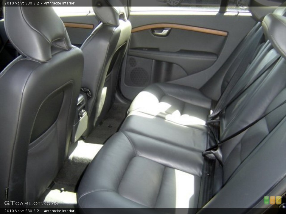 Anthracite Interior Rear Seat for the 2010 Volvo S80 3.2 #77695965