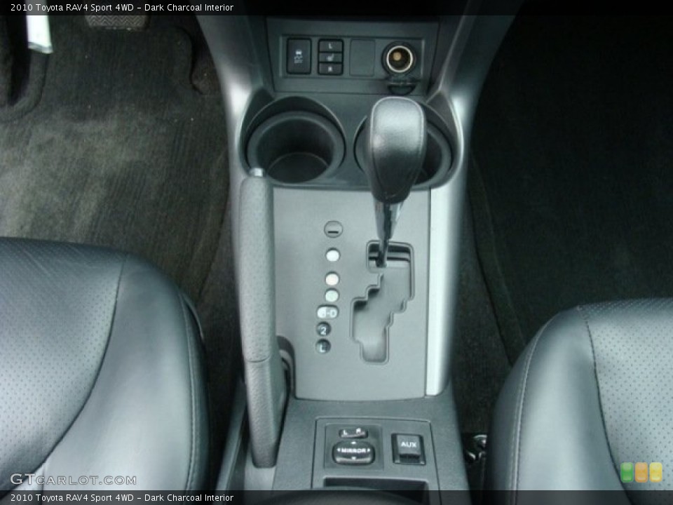 Dark Charcoal Interior Transmission for the 2010 Toyota RAV4 Sport 4WD #77696020