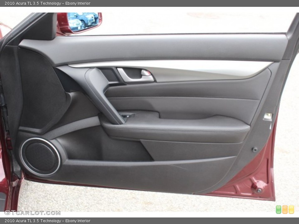 Ebony Interior Door Panel for the 2010 Acura TL 3.5 Technology #77696139