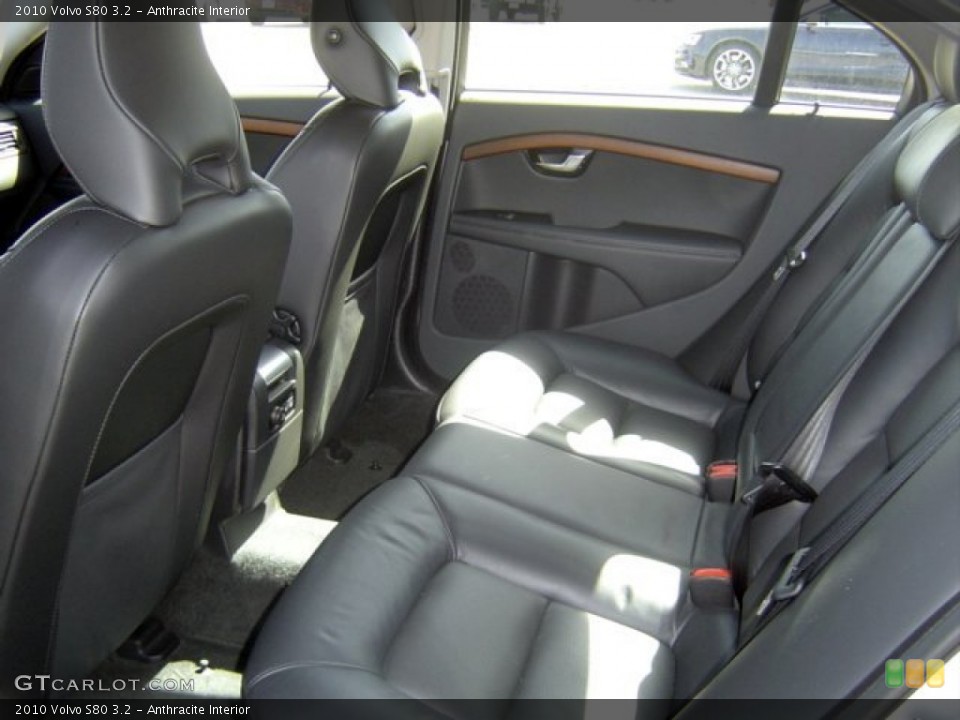 Anthracite Interior Rear Seat for the 2010 Volvo S80 3.2 #77696267
