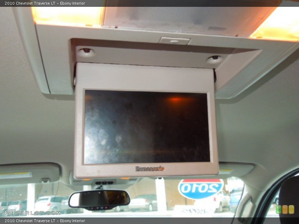 Ebony Interior Entertainment System for the 2010 Chevrolet Traverse LT #77696735