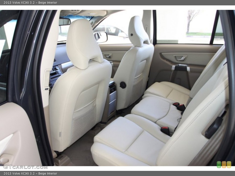 Beige Interior Rear Seat for the 2013 Volvo XC90 3.2 #77697330