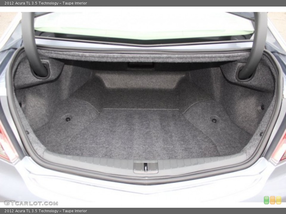 Taupe Interior Trunk for the 2012 Acura TL 3.5 Technology #77697378