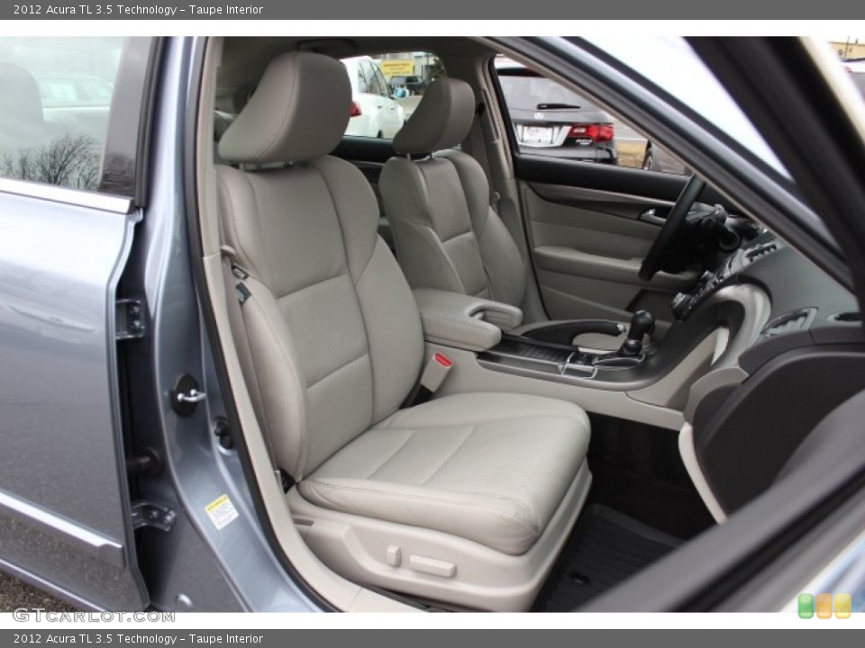 Taupe Interior Front Seat for the 2012 Acura TL 3.5 Technology #77697504