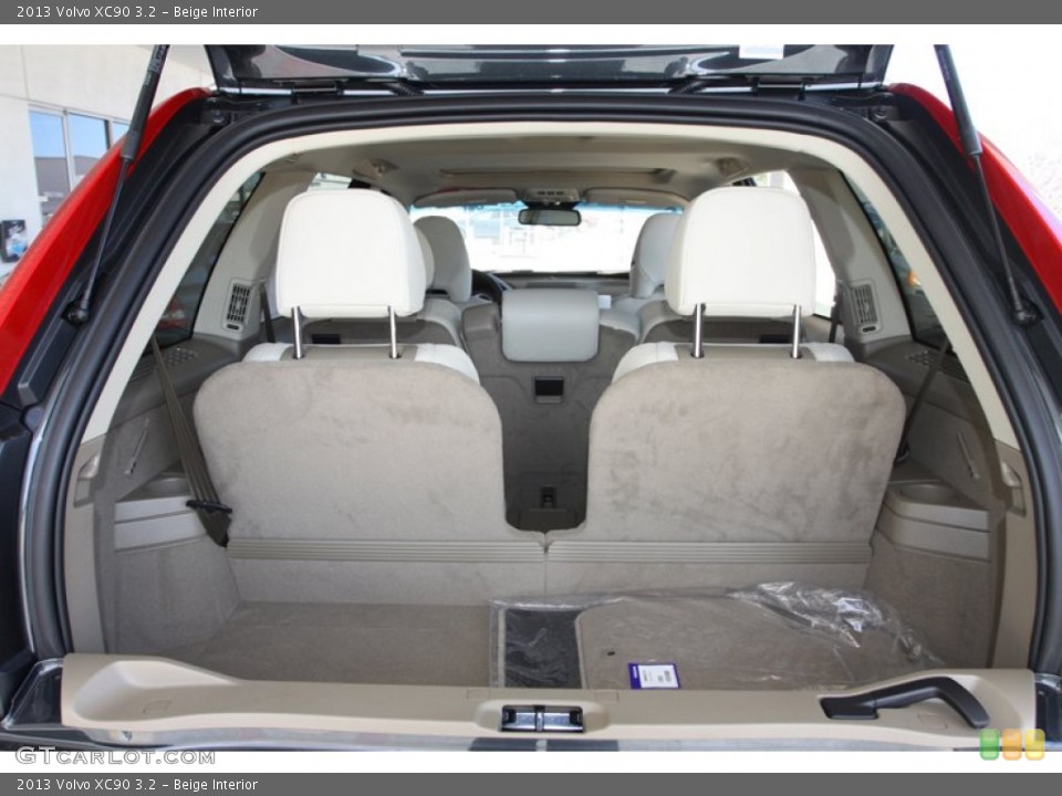 Beige Interior Trunk for the 2013 Volvo XC90 3.2 #77697572
