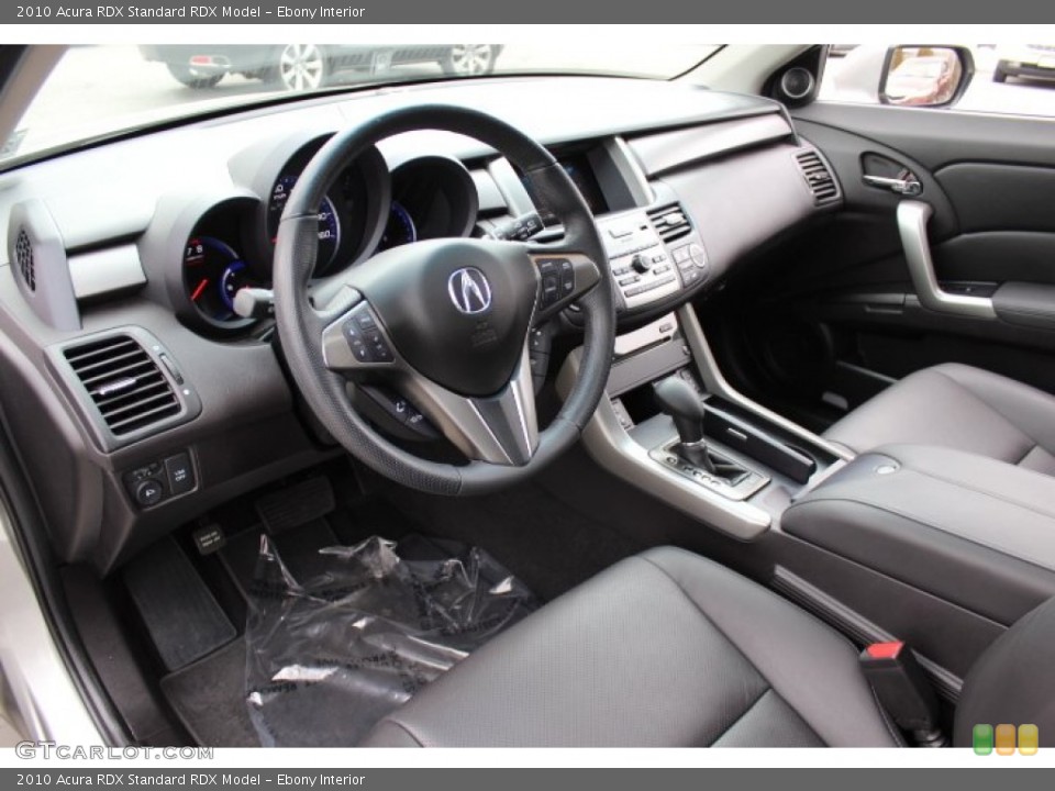 Ebony Interior Prime Interior for the 2010 Acura RDX  #77698497