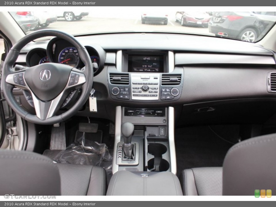 Ebony Interior Dashboard for the 2010 Acura RDX  #77698554