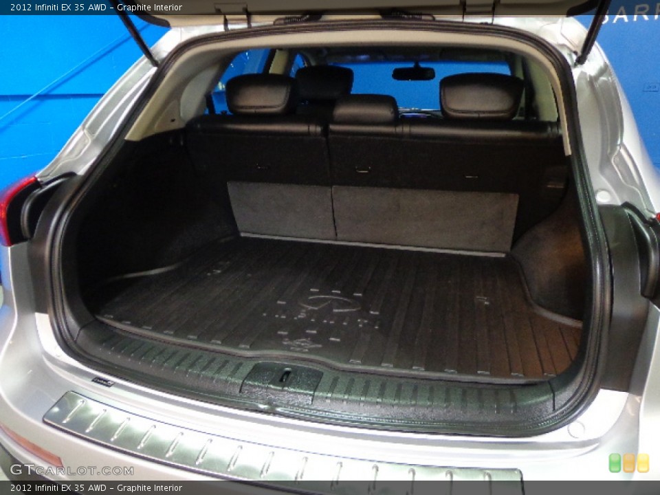 Graphite Interior Trunk for the 2012 Infiniti EX 35 AWD #77699117