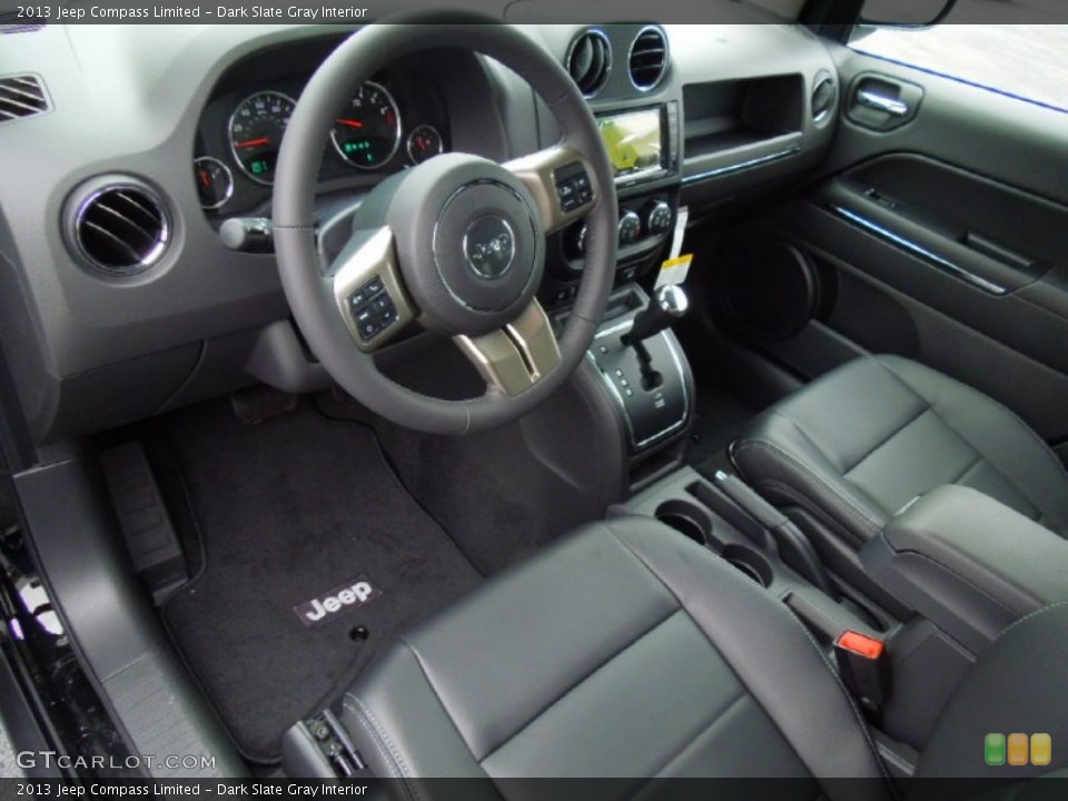 Dark Slate Gray Interior Prime Interior for the 2013 Jeep Compass Limited #77699136