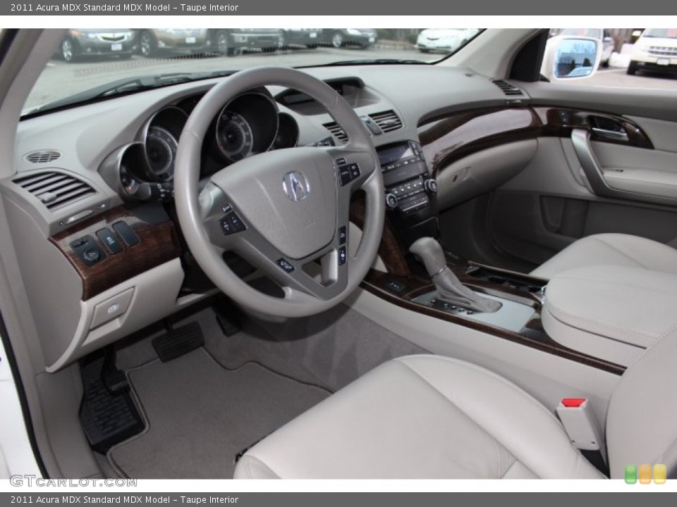 Taupe Interior Prime Interior for the 2011 Acura MDX  #77699192