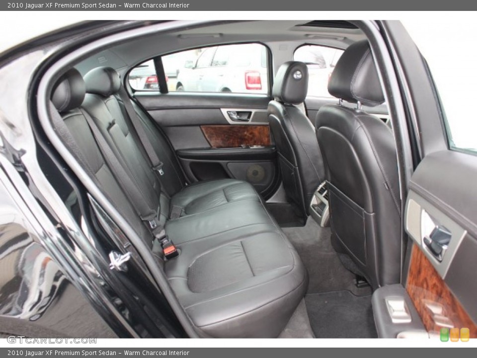 Warm Charcoal Interior Photo for the 2010 Jaguar XF Premium Sport Sedan #77700124