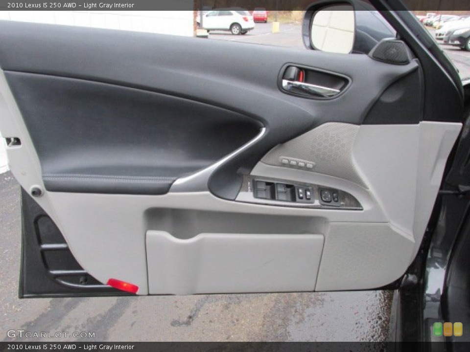 Light Gray Interior Door Panel for the 2010 Lexus IS 250 AWD #77701865