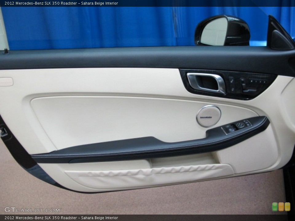 Sahara Beige Interior Door Panel for the 2012 Mercedes-Benz SLK 350 Roadster #77703768