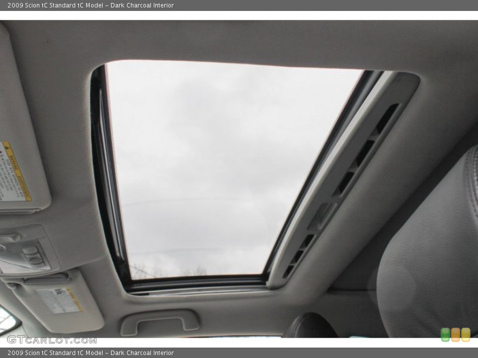 Dark Charcoal Interior Sunroof for the 2009 Scion tC  #77704827