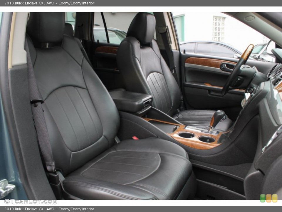 Ebony/Ebony Interior Front Seat for the 2010 Buick Enclave CXL AWD #77705214