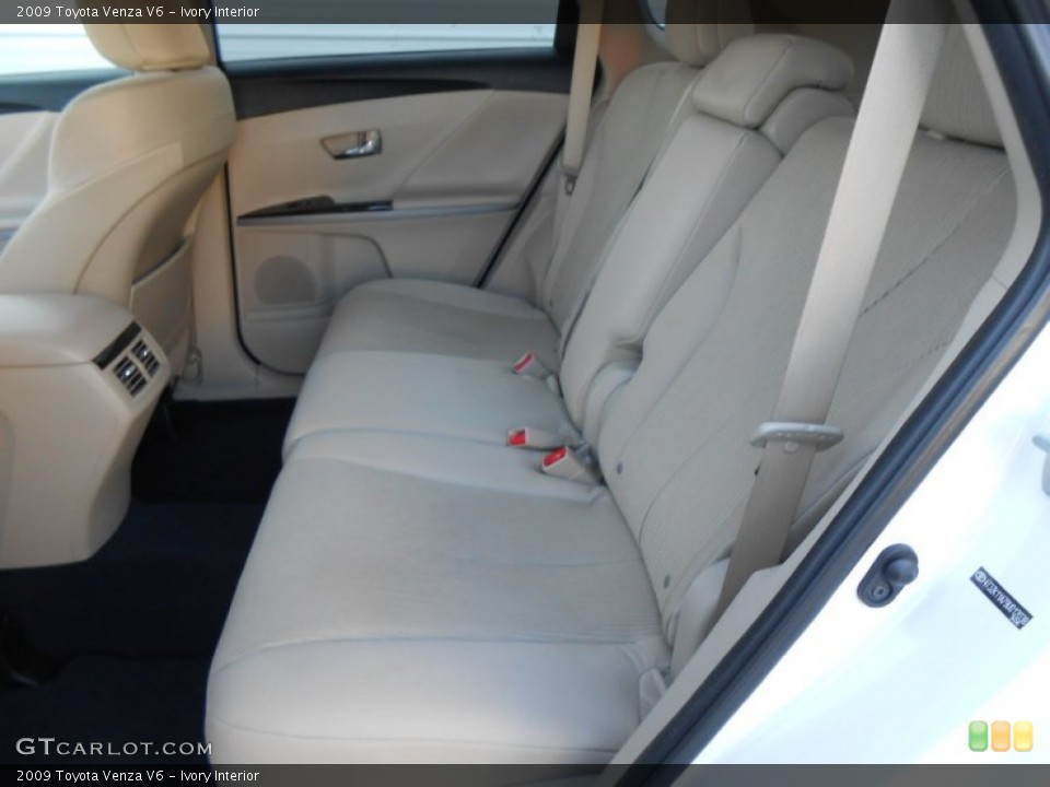 Ivory Interior Rear Seat for the 2009 Toyota Venza V6 #77705271