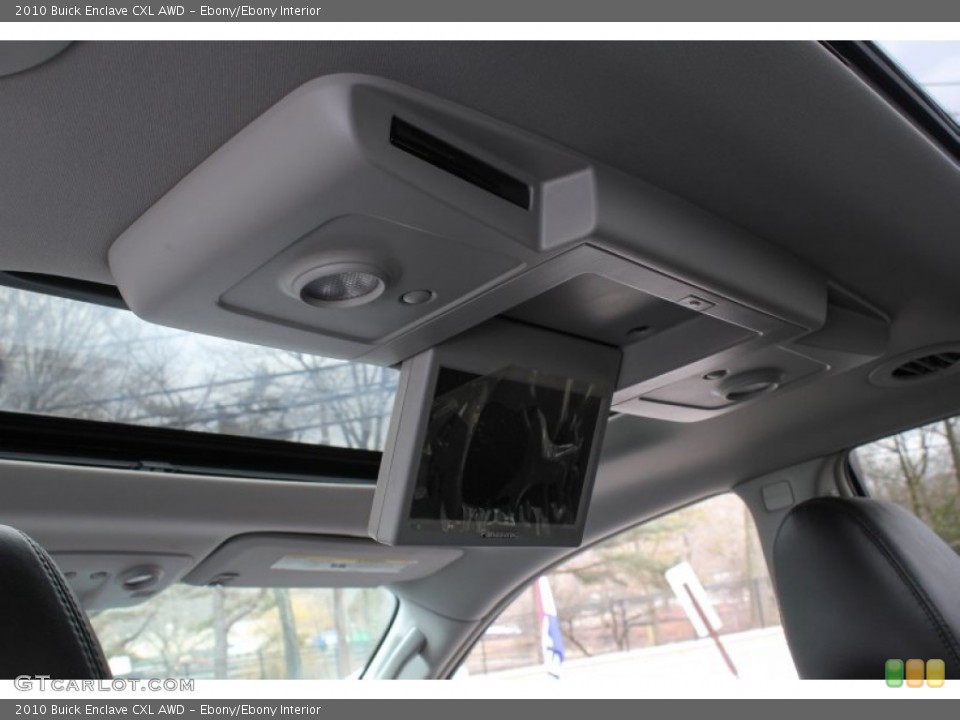 Ebony/Ebony Interior Entertainment System for the 2010 Buick Enclave CXL AWD #77705409