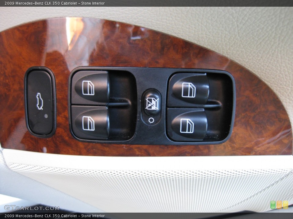 Stone Interior Controls for the 2009 Mercedes-Benz CLK 350 Cabriolet #77705508