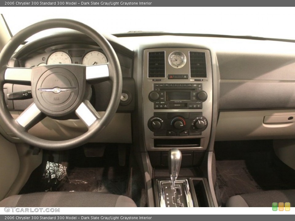 Dark Slate Gray/Light Graystone Interior Dashboard for the 2006 Chrysler 300  #77705898