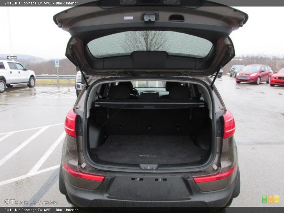 Black Interior Trunk for the 2011 Kia Sportage EX AWD #77706069