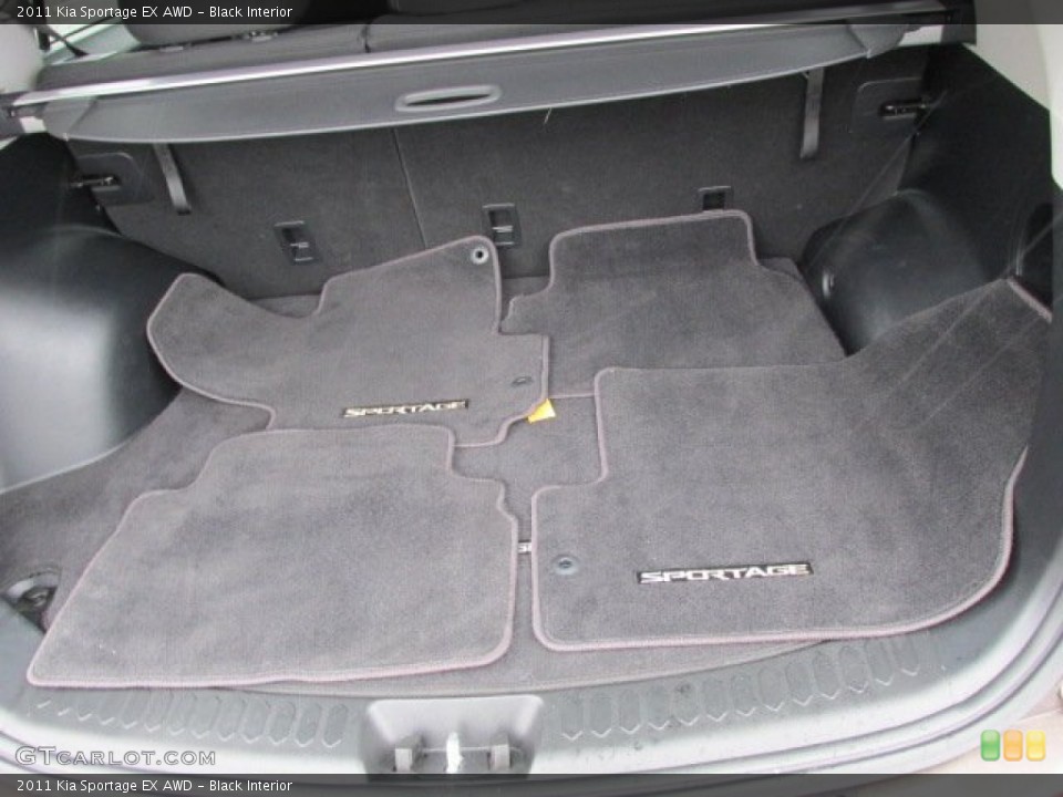 Black Interior Trunk for the 2011 Kia Sportage EX AWD #77706095