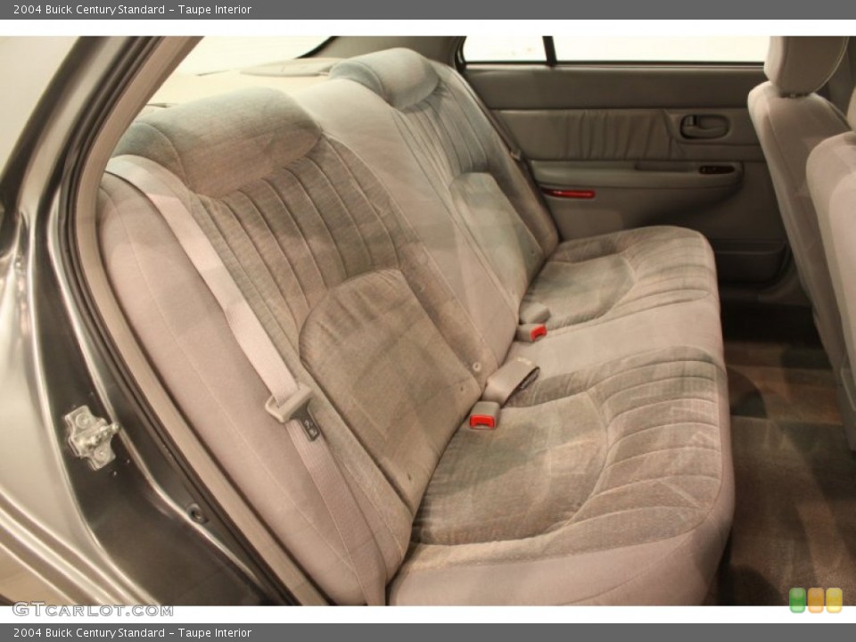 Taupe Interior Rear Seat for the 2004 Buick Century Standard #77706601