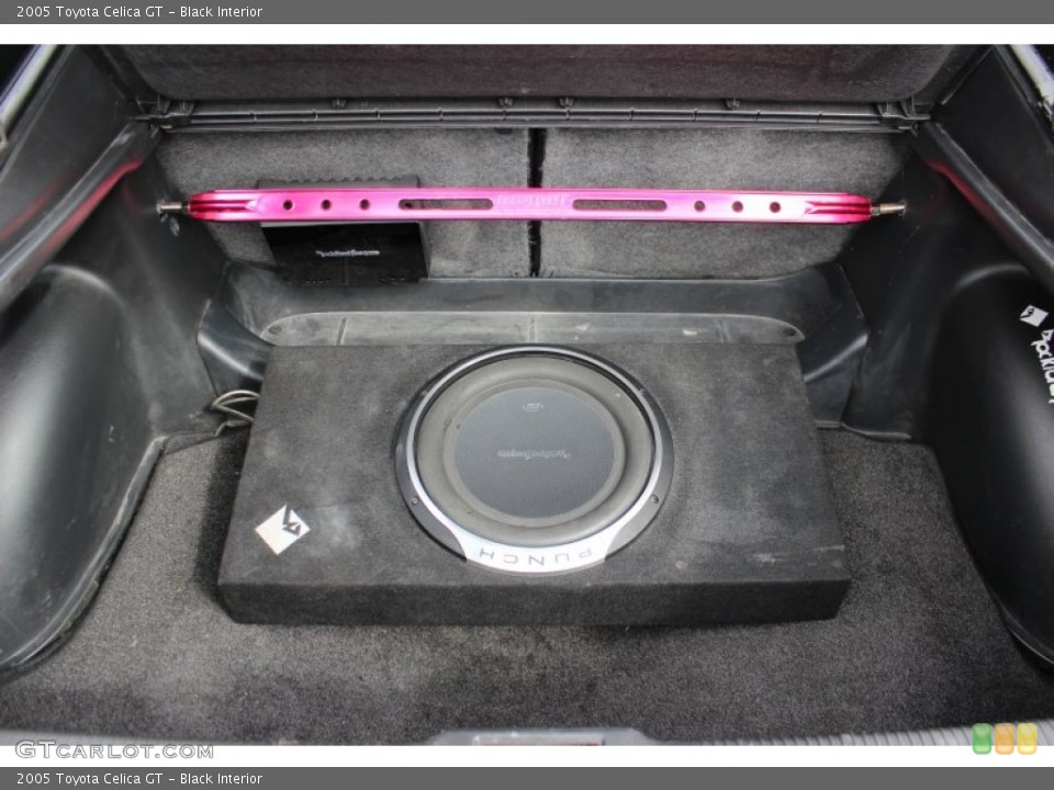 Black Interior Trunk for the 2005 Toyota Celica GT #77707260
