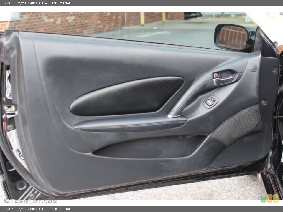 Black Interior Door Panel for the 2005 Toyota Celica GT #77707415