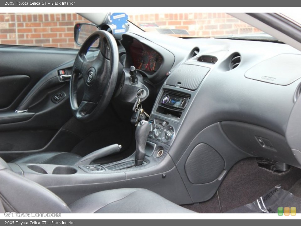 Black Interior Dashboard for the 2005 Toyota Celica GT #77707446