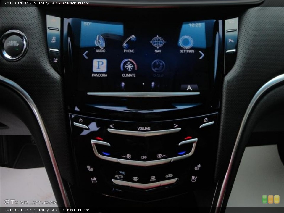 Jet Black Interior Controls for the 2013 Cadillac XTS Luxury FWD #77707695